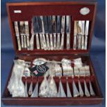 A canteen of Cooper Ludlam cutlery for twelve settings.