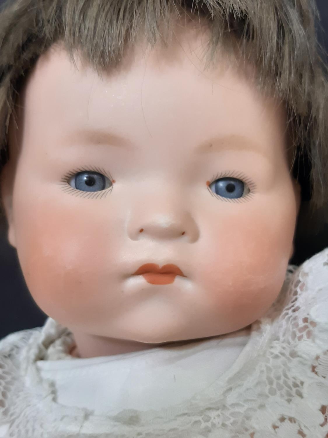 2 1920/30's bisque head baby dolls 'My Dream Baby' by Armand Marseille; one is mould 351 with - Image 3 of 11