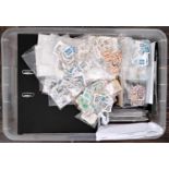 A box of mint and used modern GB stamps, MS etc ? High FV