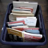 A box of GB catalogues and philatelic literature