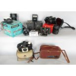 Photographic equipment including Minolta X-700 camera, lenses etc