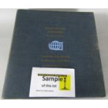 An album issued by The International Society of Postmasters containing 36 limited edition proof
