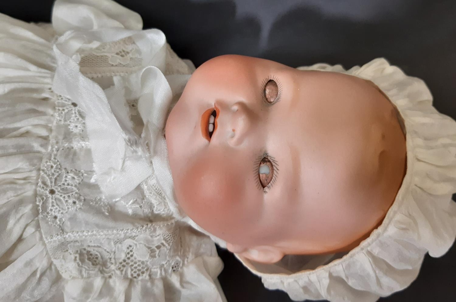2 1920/30's bisque head baby dolls 'My Dream Baby' by Armand Marseille; one is mould 351 with - Image 8 of 11