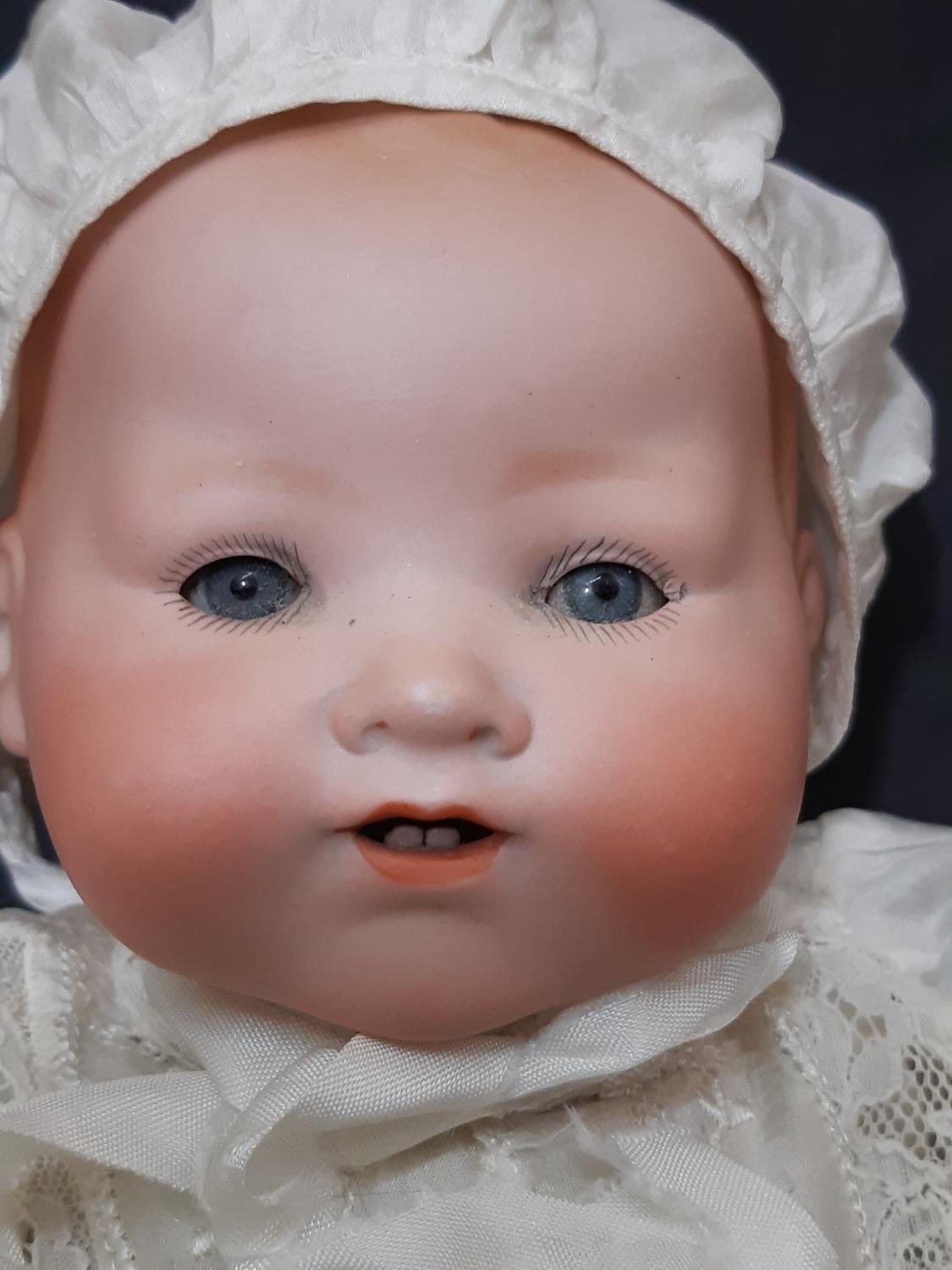 2 1920/30's bisque head baby dolls 'My Dream Baby' by Armand Marseille; one is mould 351 with - Image 4 of 11