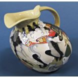 A Moorcroft Pottery 'Pigalle' pattern jug, edition number 22/2011, designed and signed by Emma