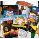 Collection of heavy metal ephemera to include concert programs, tickets (displayed separately in