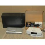 A Bose lifestyle 12 series II system together with a further Bose wave radio/cd player, used but