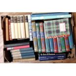 A mixed box of books including J M Barrie, King Penguin books, etc (1)