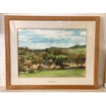 Susan E. C. Birtwistle, 'Pitchcombe Village', 2000, watercolour on paper, signed and dated lower