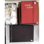 A large stamp album containing an extensive quantity of stamps , QV onwards including penny red