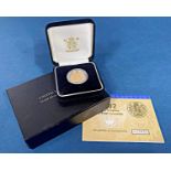 2002 gold proof sovereign 3435/8,000