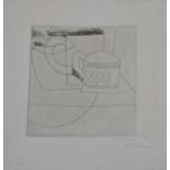 BEN NICHOLSON O.M. (1894-1982) 'SMALL STILL LIFE' 1966 etching, signed, numbered and dated in pencil