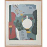 KENNETH ROWNTREE (1915-1997) 'CHANSON D'AUTOMNE' BY VERLAINE screenprint in colours, signed and