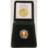 1980 proof sovereign, cased