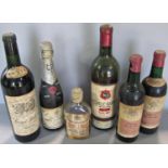 Vintage Wines: two half bottles of 1961 Chateau Beychevelle St Julien (Army & Navy Stores), a bottle