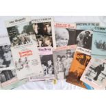 A box of sheet music including examples of songs from The Beatles, The Kinks, Free, Dusty