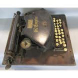 The Empire Typewriter, early 1900’s designed by Parker Wellington Kidder, (Patent applied for 1896