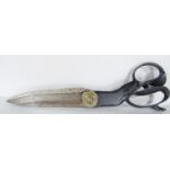 A vintage pair of tailor’s shears made by Wilkinson & Son Sheffield. 41cm