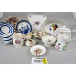 Miscellaneous ceramics to include Minton Haddon Hall tea pot, Booths Real Old Willow plates and