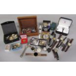 Collection of costume jewellery and wristwatches, to include a boxed Zurich Sports watch RRP £129,