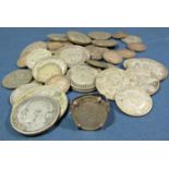 A collection of english silver coinage post 1920 pre 1947, 200g approx