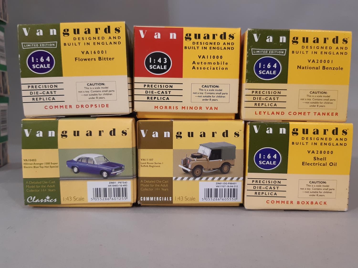 Collection of boxed Vanguards/ Lledo diecast vehicles including 7x 1:43 scale (vans, car and a - Bild 2 aus 4