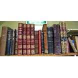 A quantity of antiquarian and other books with good bindings.(18)