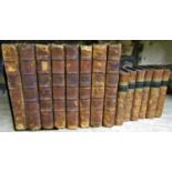 The Spectator Volumes 1-8, 1778, printed for W Wilson, Dublin, together with six volumes of