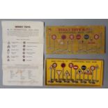 Dinky Toys No 771 'International Road Signs' 1953-1965, complete, with original box and leaflet (1)