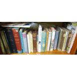 A collection of mixed literature books together with various related pamphlets, booklets and