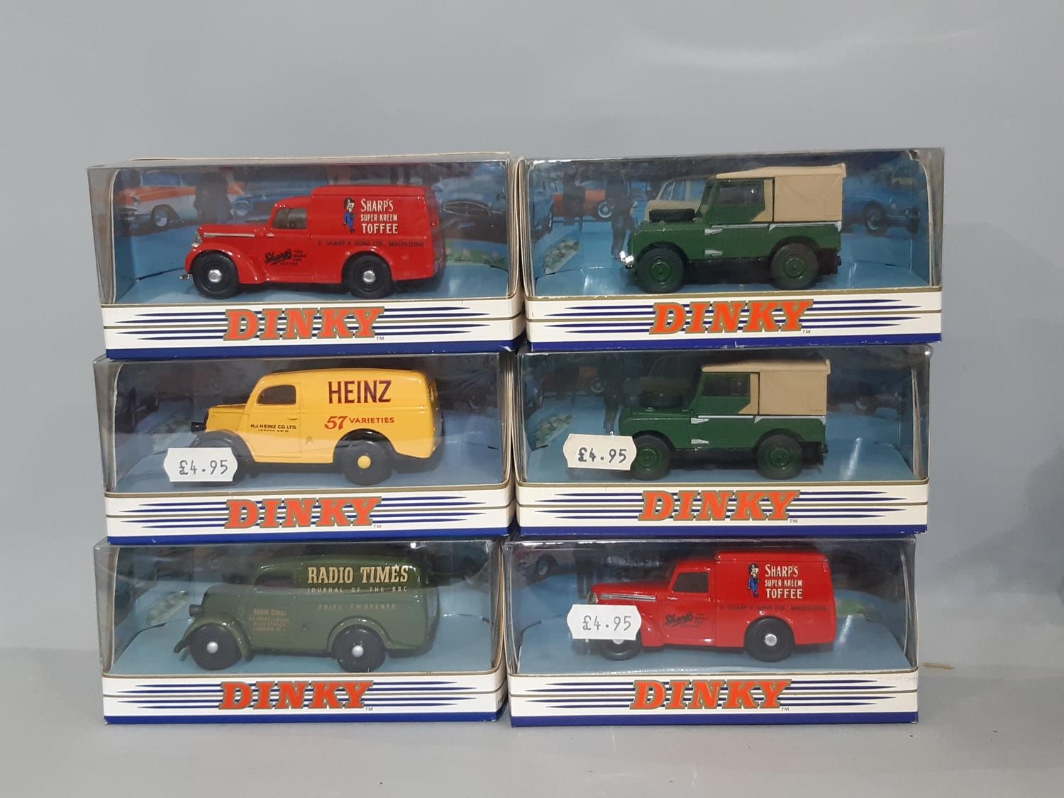 Large collection of model vehicles including 6 boxed Dinky/ Matchbox Landrovers and vans, 4 1:76 - Bild 2 aus 6