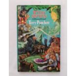 Pratchett, Terry - Wyrd Sisters, first edition 1988 and signed by the author (1) (displayed in