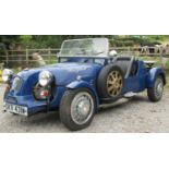 A Lomax 224 - two seat sports car in blue, 602cc petrol Citroen engine, Registration OKV 431W