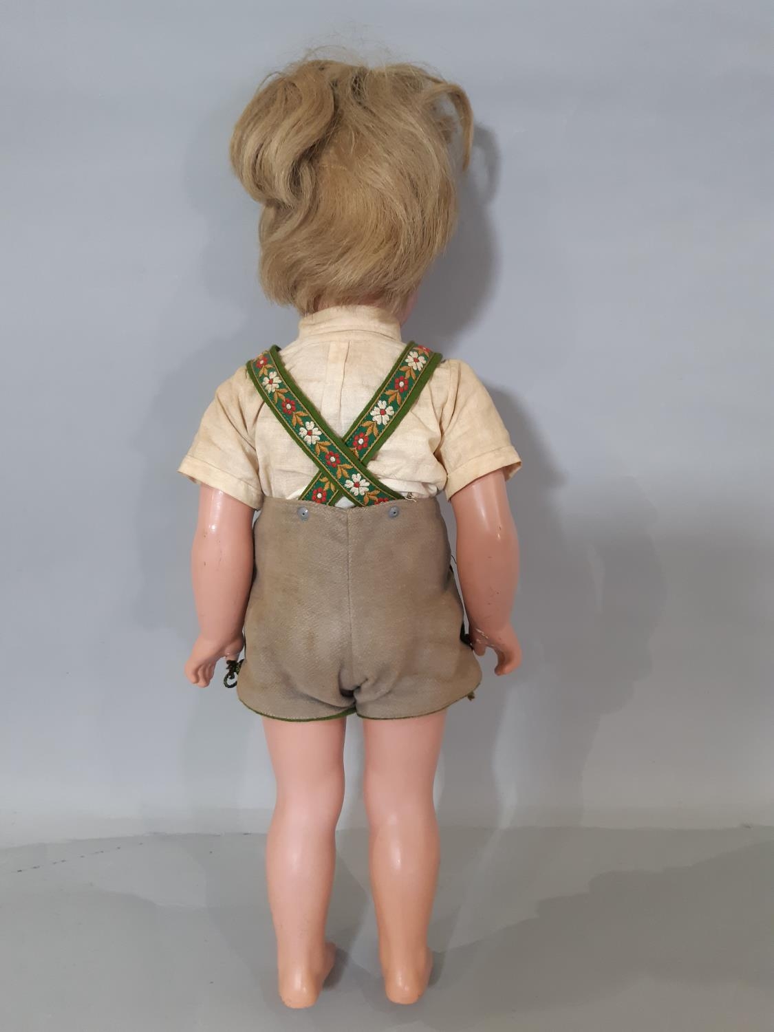 A 'Schildkroete' doll by Kathe Kruse / Rheinische Gummi Company, (1955-1961) made of tortulon, 'T45' - Bild 4 aus 5
