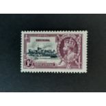 Grenada 1935 Silver Jubilee SG 148l LMM showing the ‘kite and horizontal log’ variety SG cat £325.