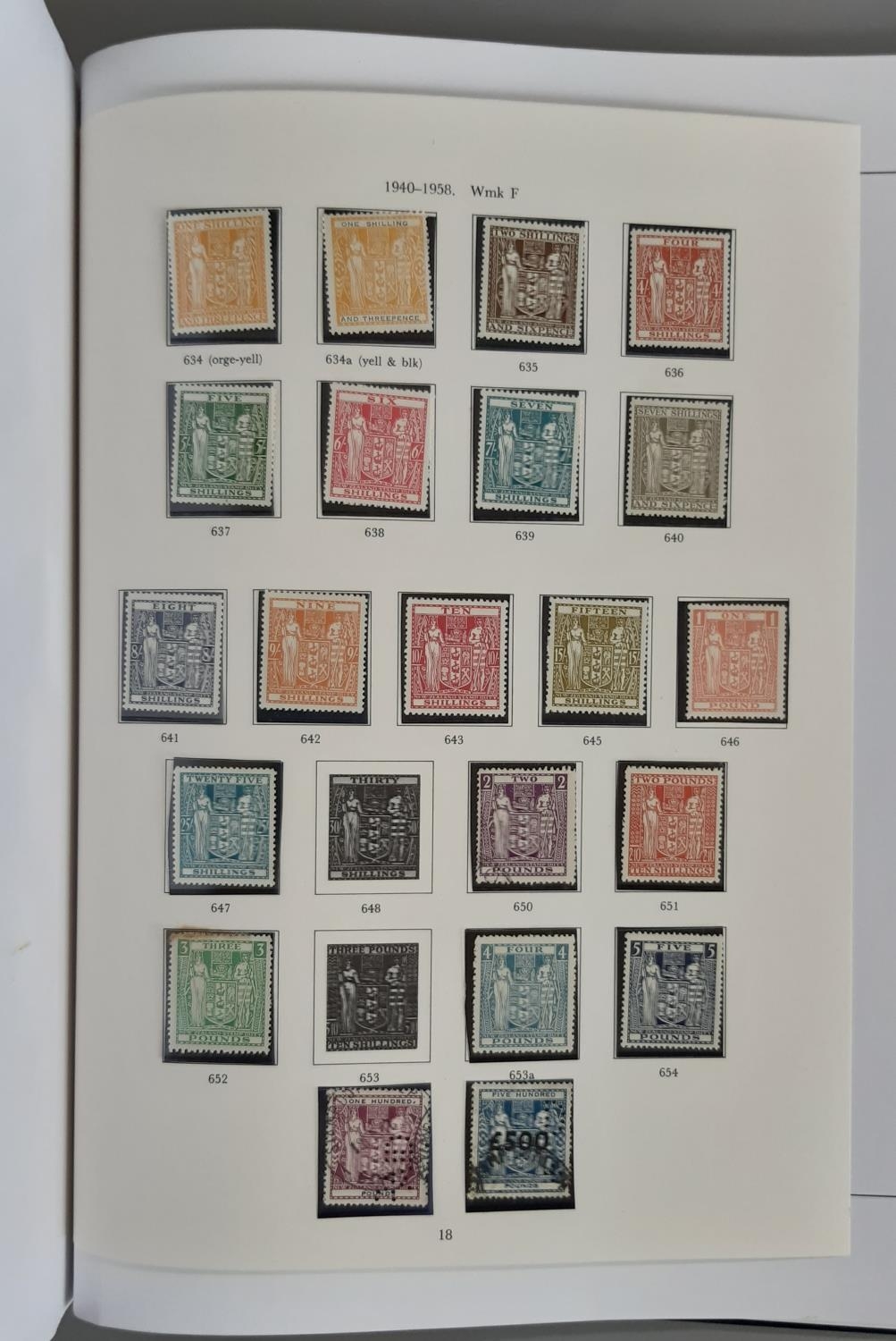 A superb UM, M and U collection of stamps from New Zealand in four hingeless Davo albums from M & - Image 12 of 19