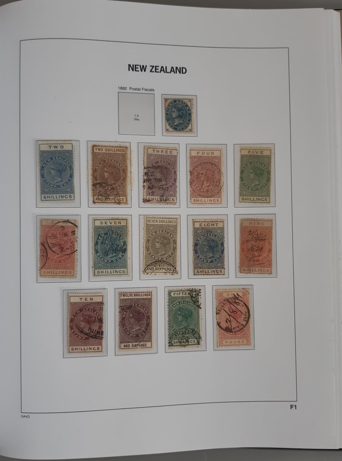 A superb UM, M and U collection of stamps from New Zealand in four hingeless Davo albums from M & - Image 10 of 19