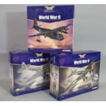 3 boxed model aircraft from Corgi Aviation Archive WWII series including Heinkel HE 111H-3 '