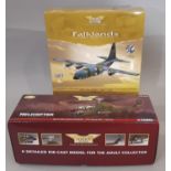 2 Corgi Aviation Archive boxed model aircraft including Falklands 20th Anniversary Lockheed C130K