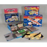 Collection of 1980's Micro Machines toys by Galoob including boxed C-7 Air Cargo, Emergency