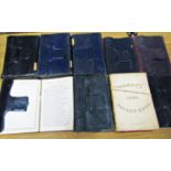 A collection of 19th century of Ladies Memorandum Books together with Punch's 1844 Pocket Book (