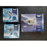 3 boxed model aircraft from Corgi Aviation Archive 'Jet Fighter Power' series including McDonnell