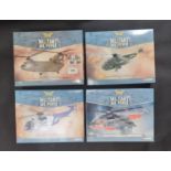 4 boxed model helicopters from Corgi Aviation Archive 'Military Air Power' series including Sikorsky