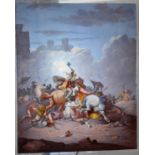 After Philip James de Loutherbourg (1740-1812) - 'Richard the Lionheart at the Battle of Saint