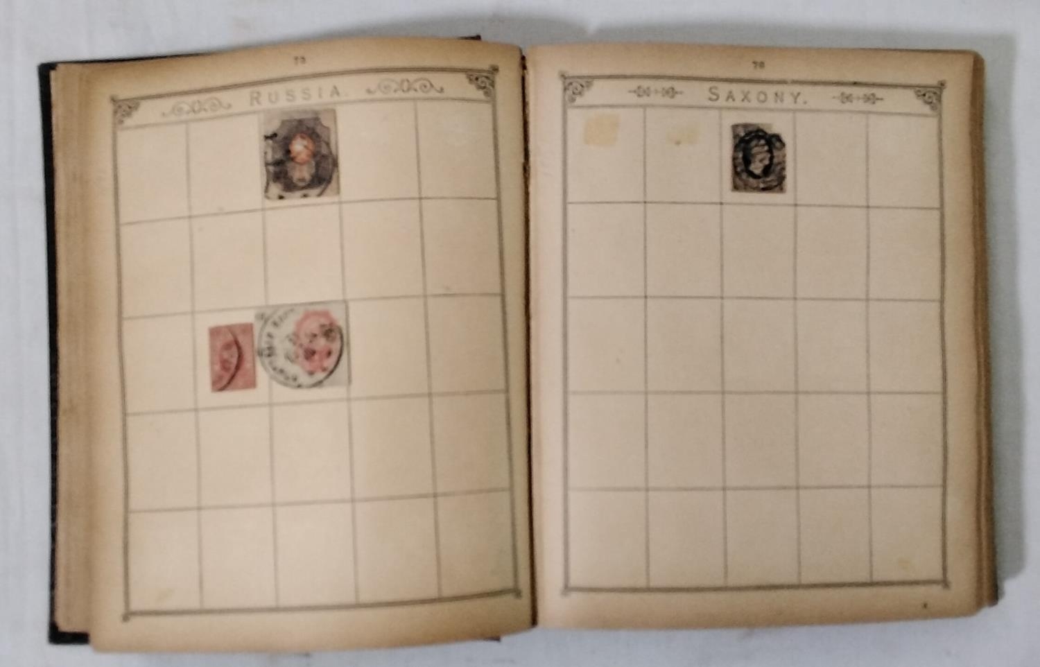 The Lincoln Stamp Album containing a quantity of British and worldwide stamps including Penny Black, - Image 3 of 4
