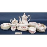 An extensive collection of Royal Albert Lavender Rose pattern tableware's including tureens,