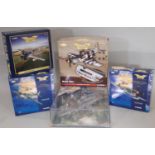 Collection of 5 boxed models from Corgi Aviation Archive series, all Mustang aircraft comprising P-