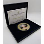 Diamond Jubilee photographic 4 coin set, cased, another 4 coin set, 2012, Diamond Jubilee 65 mm