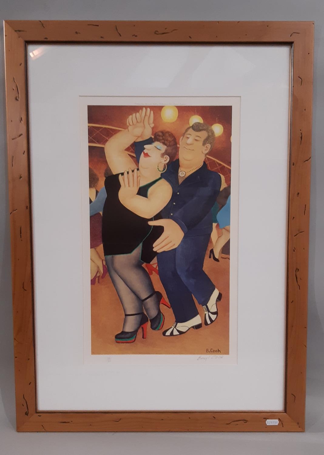 Beryl Cook (1926-2008) - 'Dirty Dancing' limited edition print 26/650, signed, numbered and