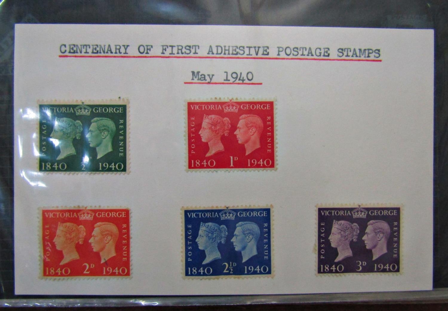 A stamp book containing British and worldwide stamps including a penny red and two penny blue - Image 3 of 3
